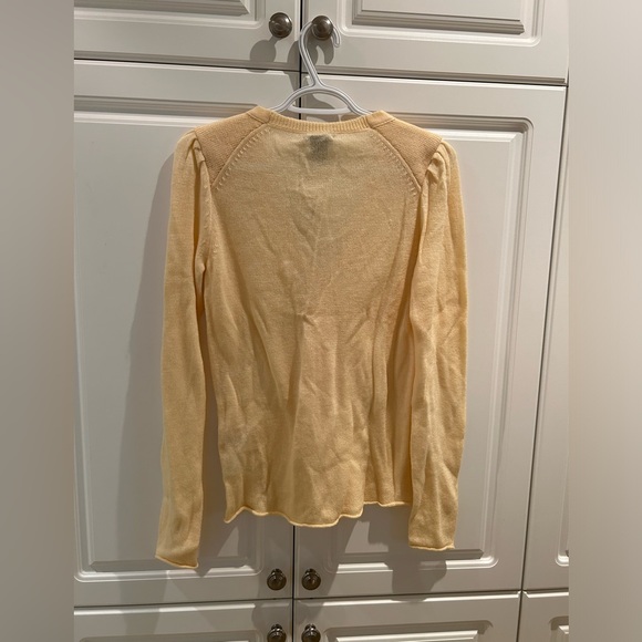 Club Monaco Yellow Vintage Sweater Size M NWT - Picture 6 of 7